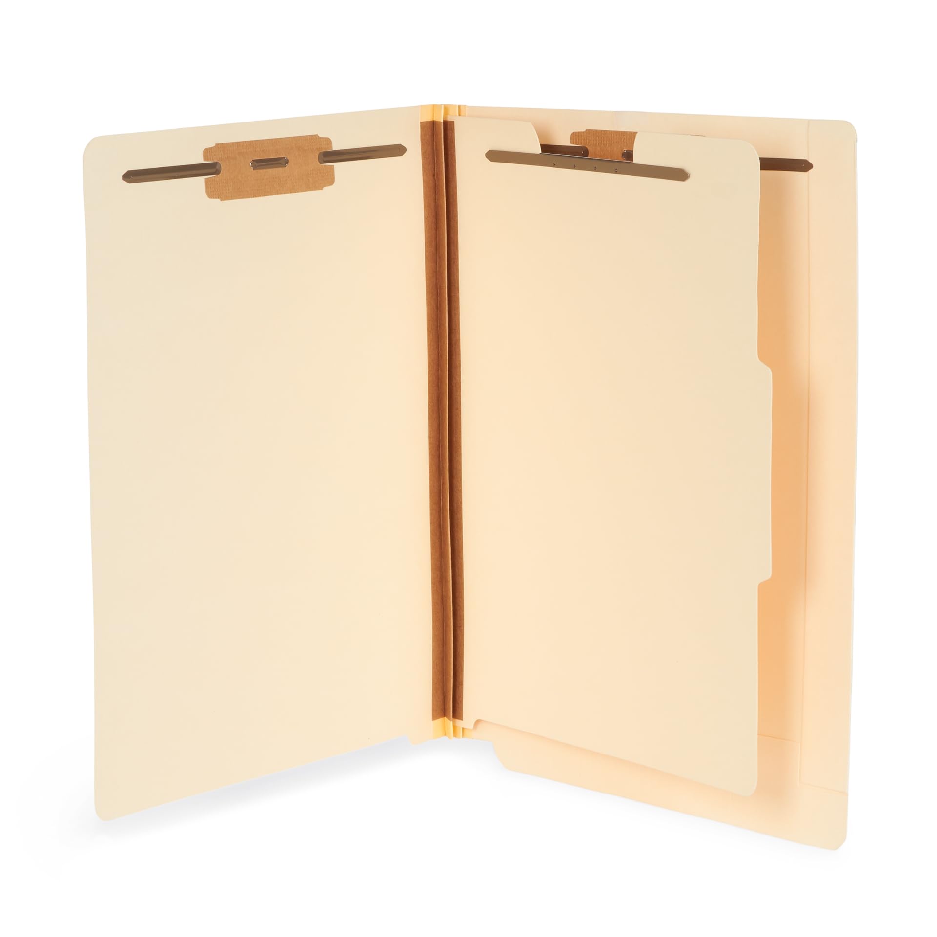Blue Summit Manila Classification Folder, 1 Divider Classification Folder And 4 Fasteners, Letter Size, Manila - 50 Folders