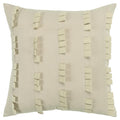 Rizzy Home Donny Osmond Stripe 20" X 20" Cotton Canvas Pillow Cover-Heather Gray