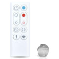Replacement Fan Remote Control for Dyson AM09 Hot + Cool Heater Tower Fan - with Battery(Part Number: 966538-01)