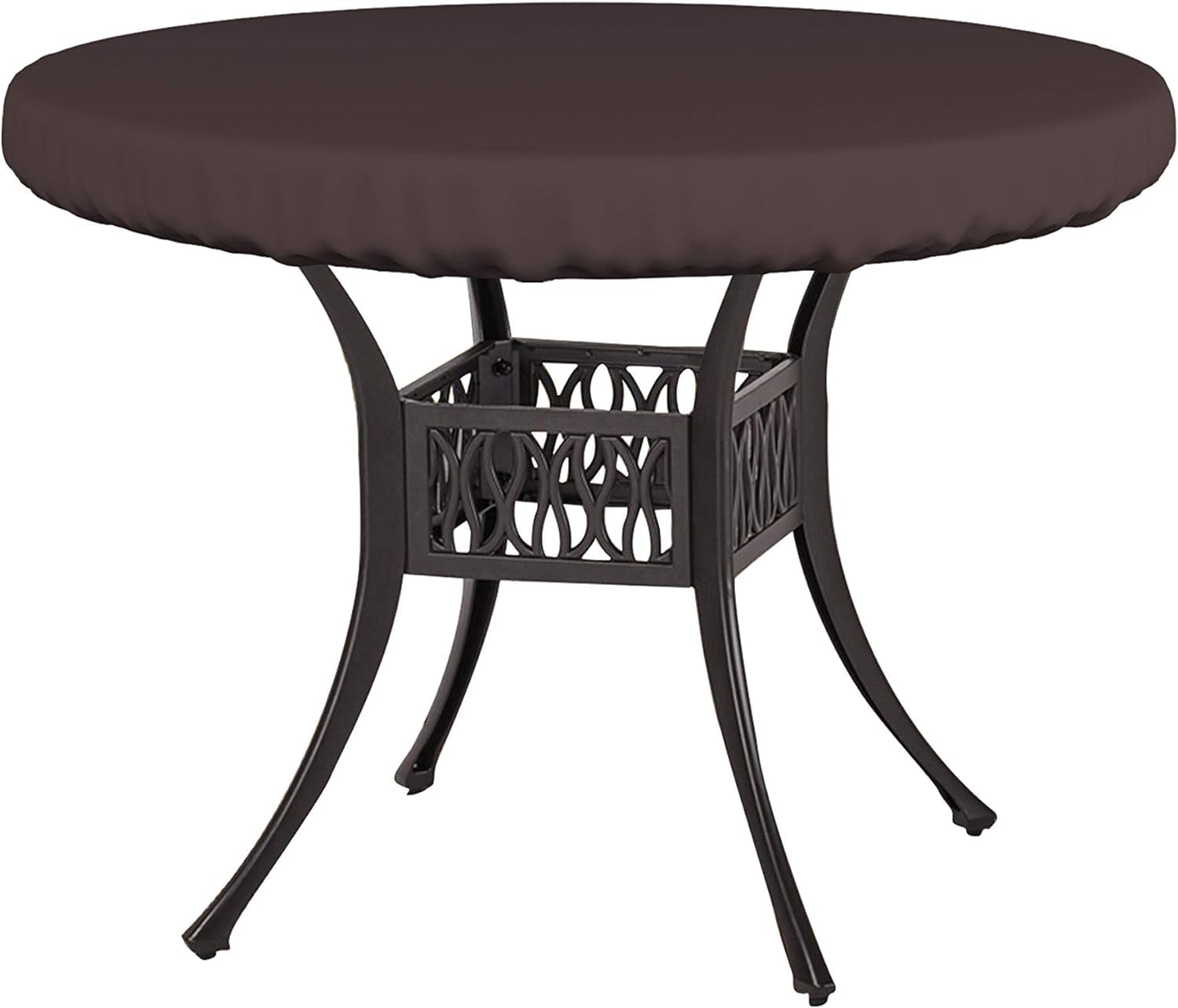 Covers & All Round Table Top Cover, 12 Oz Waterproof Uv & Weather Resistant Patio Table Cover, Outdoor Table Cover For Patio Outdoor Furniture & Coffee Table (36' Dia X 4' H Inches, Coffee)