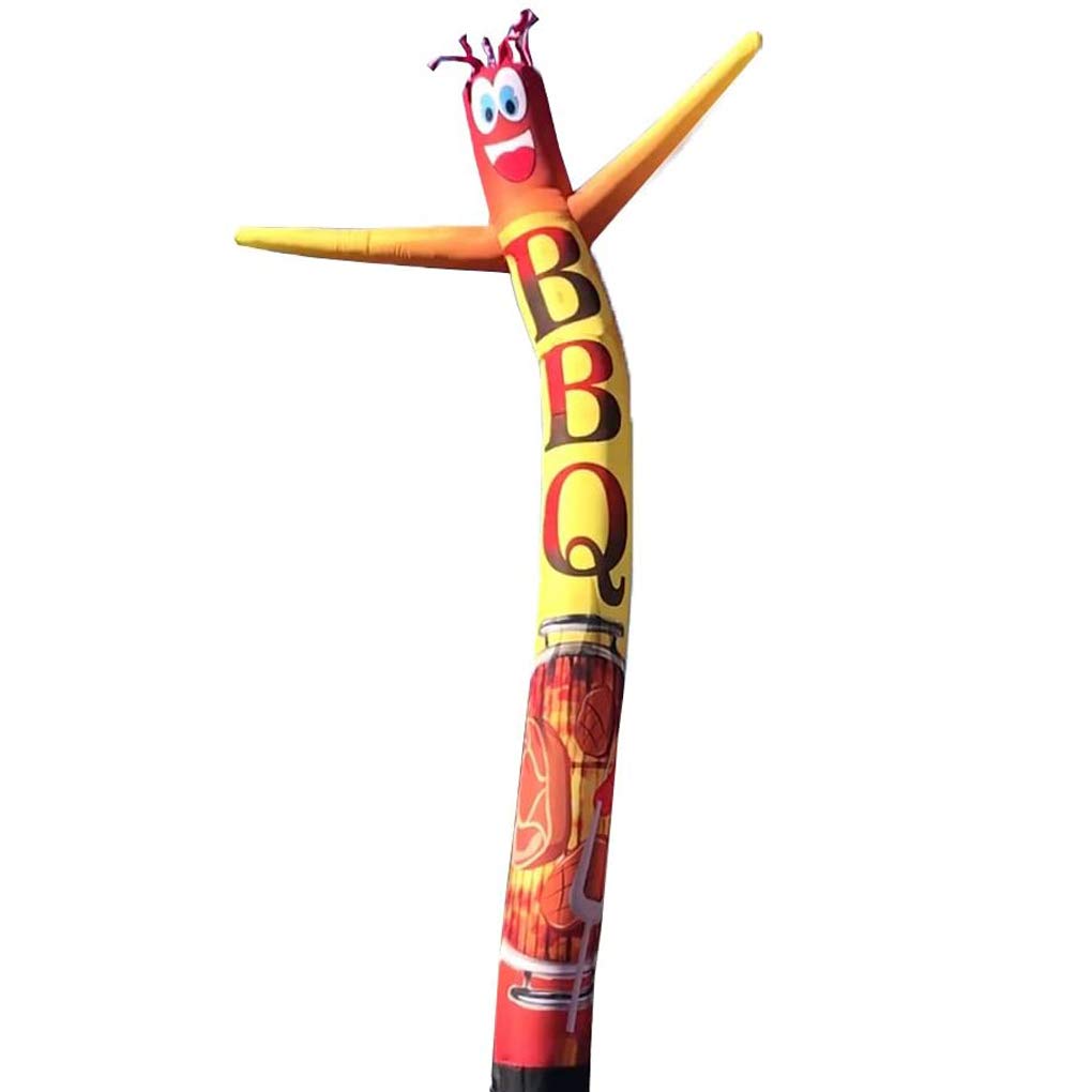 Bbq Barbecue 20 Foot Tall Inflatable Tube Man Air Powered Waving Puppet For Outdoors, Replacement Dancer Only