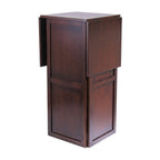Winsome Newport 40.16 x 50 x 17.87-Inch Wood Expandable Counter Wine Bar, Antique Walnut (94350)