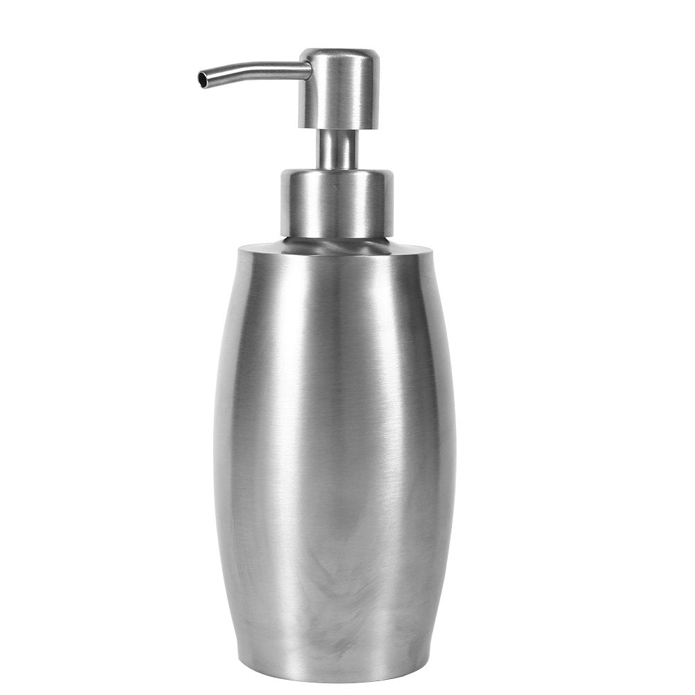 Hand Soap Dispenser,Liquid Soap Dispenser, 304 Stainless Steel Bathroom Shampoo Shower Pump Liquid Bottle, for Hand Soap, Soap, 