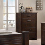 Acme Panang 5 Drawers Chest in Mahogany