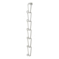 Yamazaki Home Chain Link Bag Holder - Closet Storage Hanging Organizer Rack Steel One Size White
