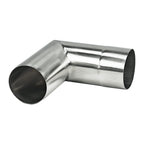 Stove Pipe 2.36 Inch 90 Degree Stainless Steel Chimney For Camping Tent Stove Smoke Exhaust