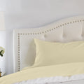 Peachskinsheets Buttercream Yellow Sheet Set - 1500Tc Level Of Softness - Extra Soft Cooling Sheets For Hot Sleepers And Night S