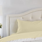 Peachskinsheets Buttercream Yellow Sheet Set - 1500Tc Level Of Softness - Extra Soft Cooling Sheets For Hot Sleepers And Night S
