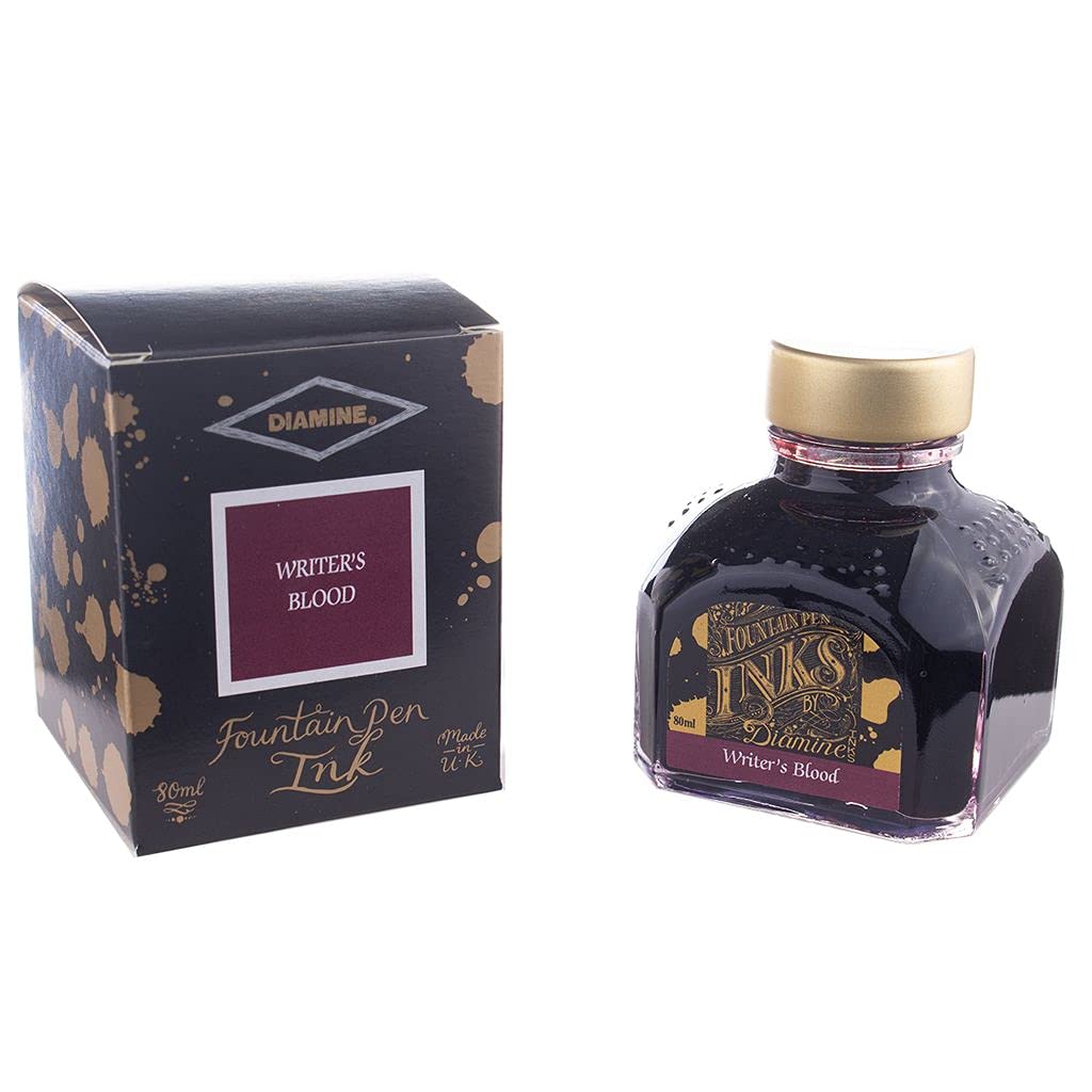 Diamine 80Ml Bottled Ink - Special Edition - Writer'S Blood
