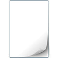 Shop4Mailers 8.5    X 11    White Full Sheet Permanent Self Adhesive Shipping Label Easy Peel Stickers For Laser & Inkjet Printe