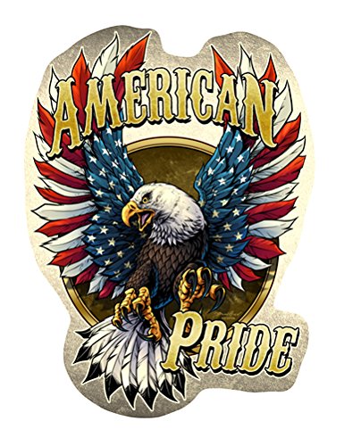 America Pride Eagle Novelty Sign | Indoor/Outdoor | Funny Home D  Cor For Garages, Living Rooms, Bedroom, Offices | Signmission