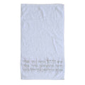 Yair Emanuel Embroidered Passover Kadesh Urchatz Towel (Silver) (TME-11)