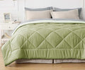 Essabella Comfort Nest Solid Reversible Comforter (Double Bed) | Ultra Soft 120 Gsm | Micro Polyester Comforters | Lightweight, 