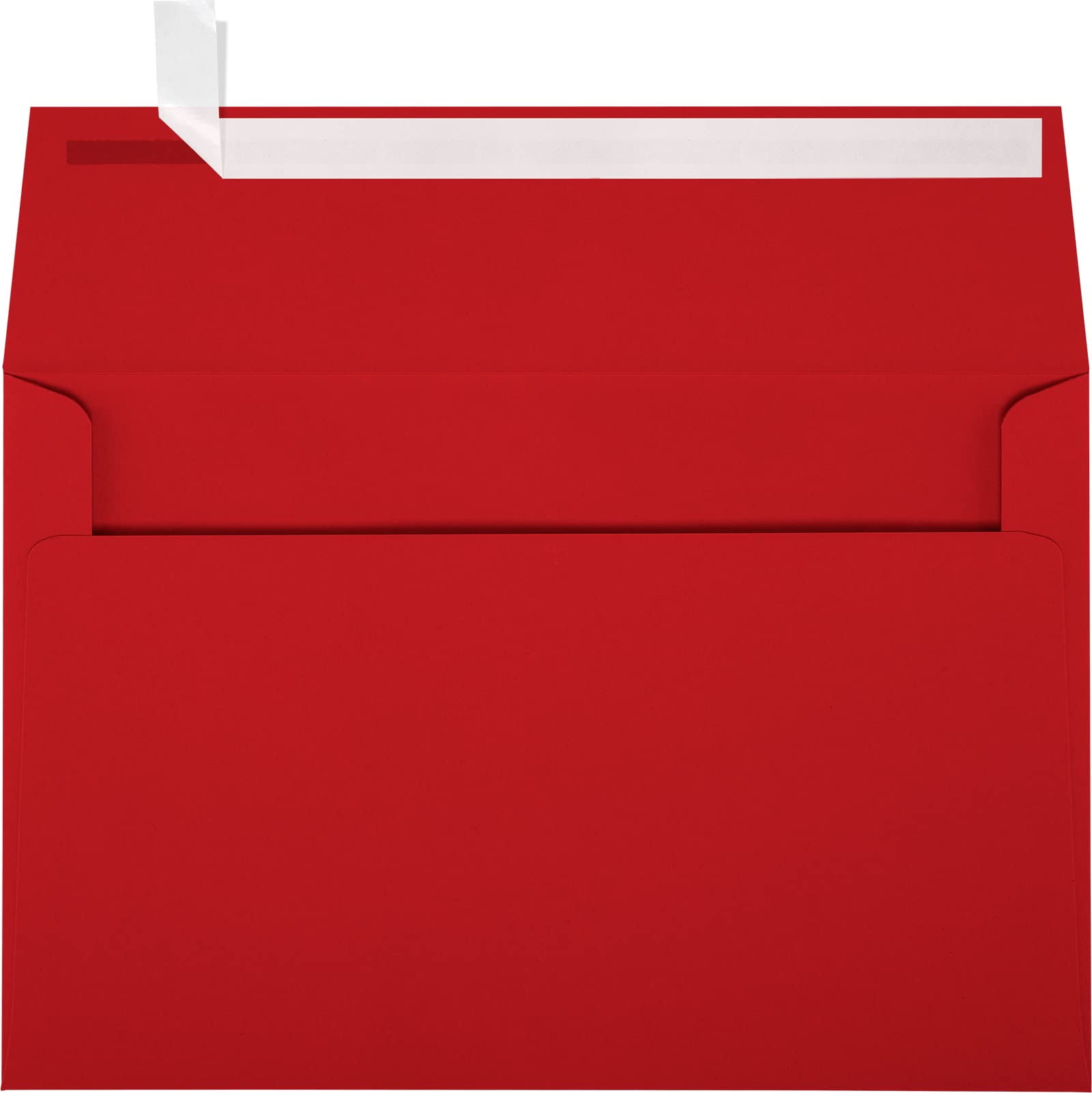 Luxpaper A9 Invitation Envelopes | 5 3/4' X 8 3/4'| Holiday Red | 60Lb. Text | 50 Qty