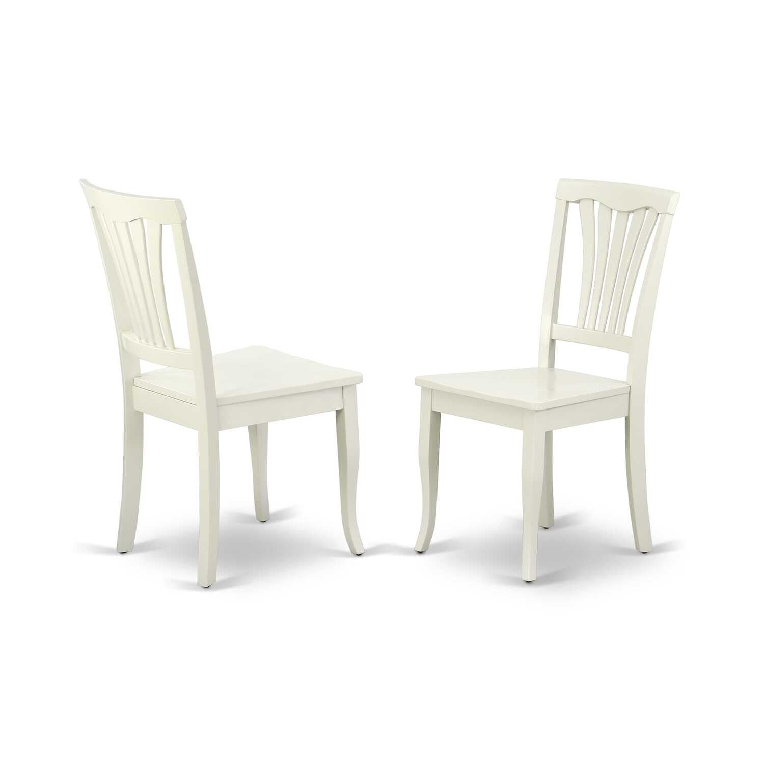 East West Furniture WEAV6-LWH-W 6Pc Rectangle 42/60" Family Table with 18 in Leaf and 4 Wood Seat Chairs Plus 1 Bench