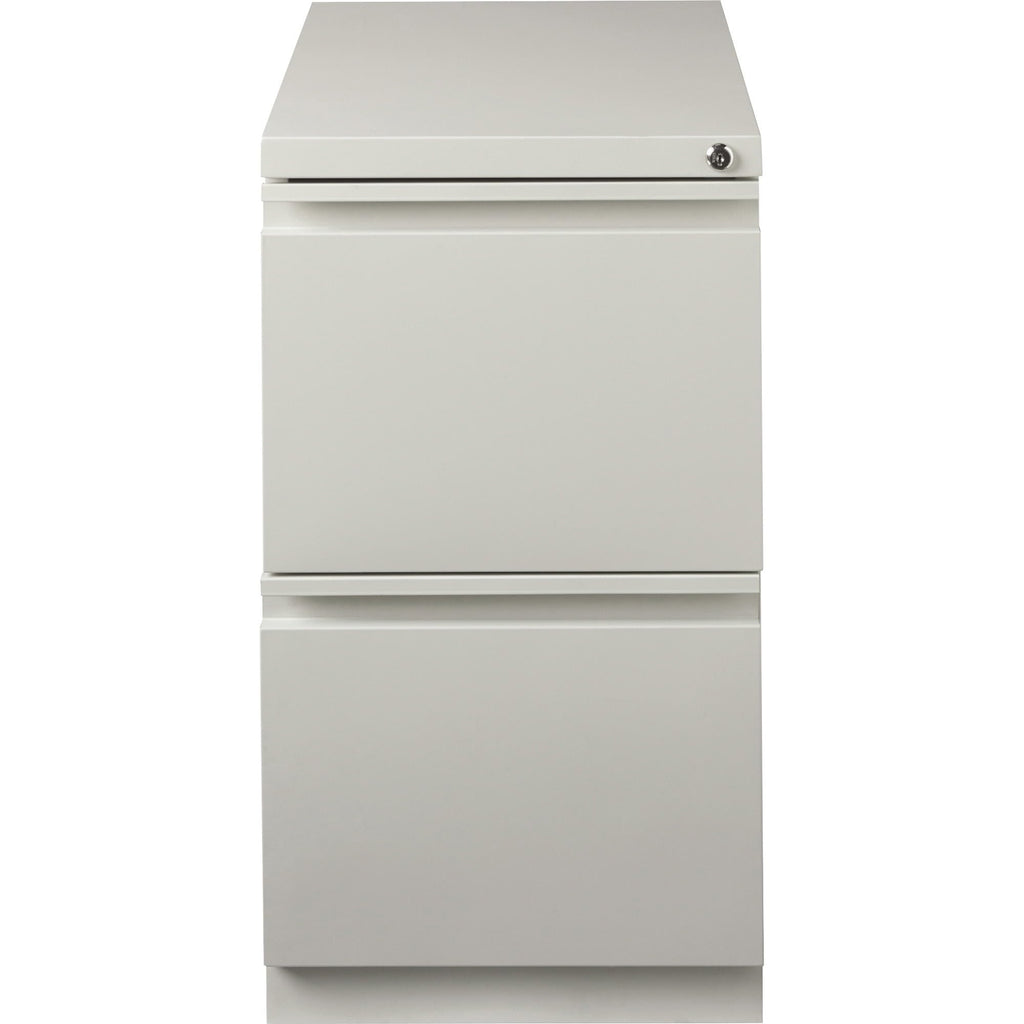 Lorell LLR49525 Mobile File Pedestal, Light Gray