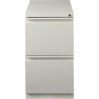 Lorell LLR49525 Mobile File Pedestal, Light Gray