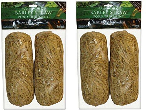 Summit 130 Clear-Water Barley Straw Bales, 2 Packs Of 2-4 Total
