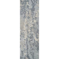 Rizzy Home Alora Decor Flare 2'6" X 8' Abstract Grey/Dk Grey Hand-Tufted Area Rug