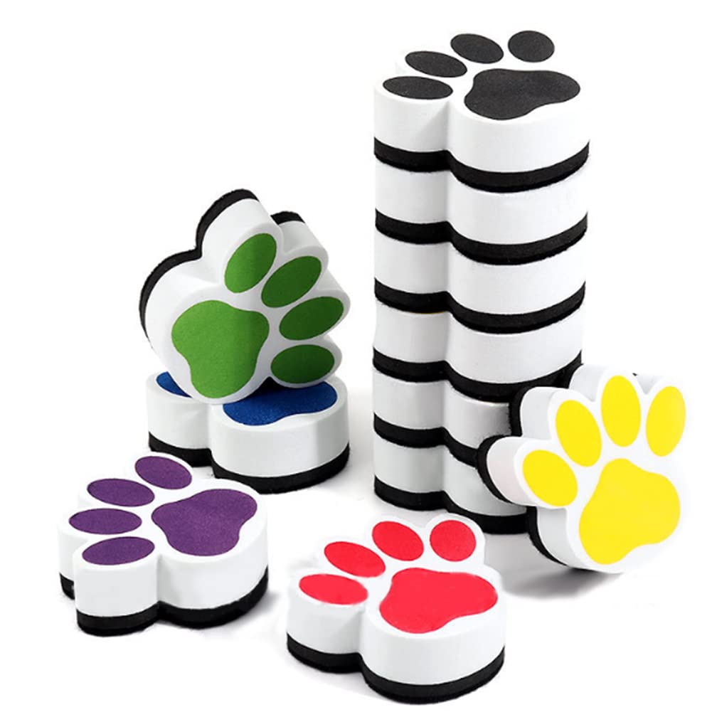 24Pcs Mini White Board Eraser Bulk For Teacher Classroom Supplies Magnetic Dry Erase Erasers For Kids Gift For Teacher,Great For