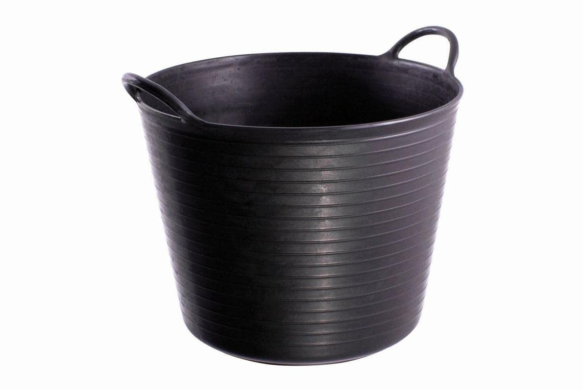 Tubtrugs Sp26Gbk Red Gorilla Medium-6.8 Gallons Sl26 Bucket, Black