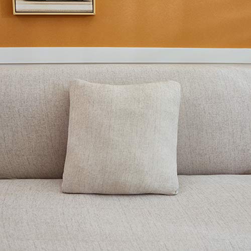 Hoobuy Printed Sofa Cover Stretch Couch Covers Sofa Slipcovers For 3 Cushion Couch With Two Free Pillow Case Qmh (3 Seater/Large