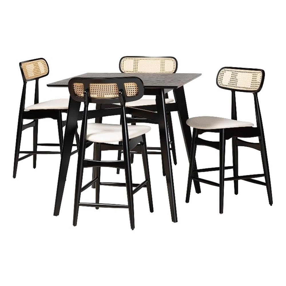 Baxton Studio Tarana Pub Set