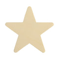 4 Inch Wooden Stars, Bag of 25 Unfinished Wooden Star Cutouts,(4 Inch Wood Star Shape) by Woodpeckers