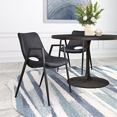 Zuo Desi Dining Chair Black
