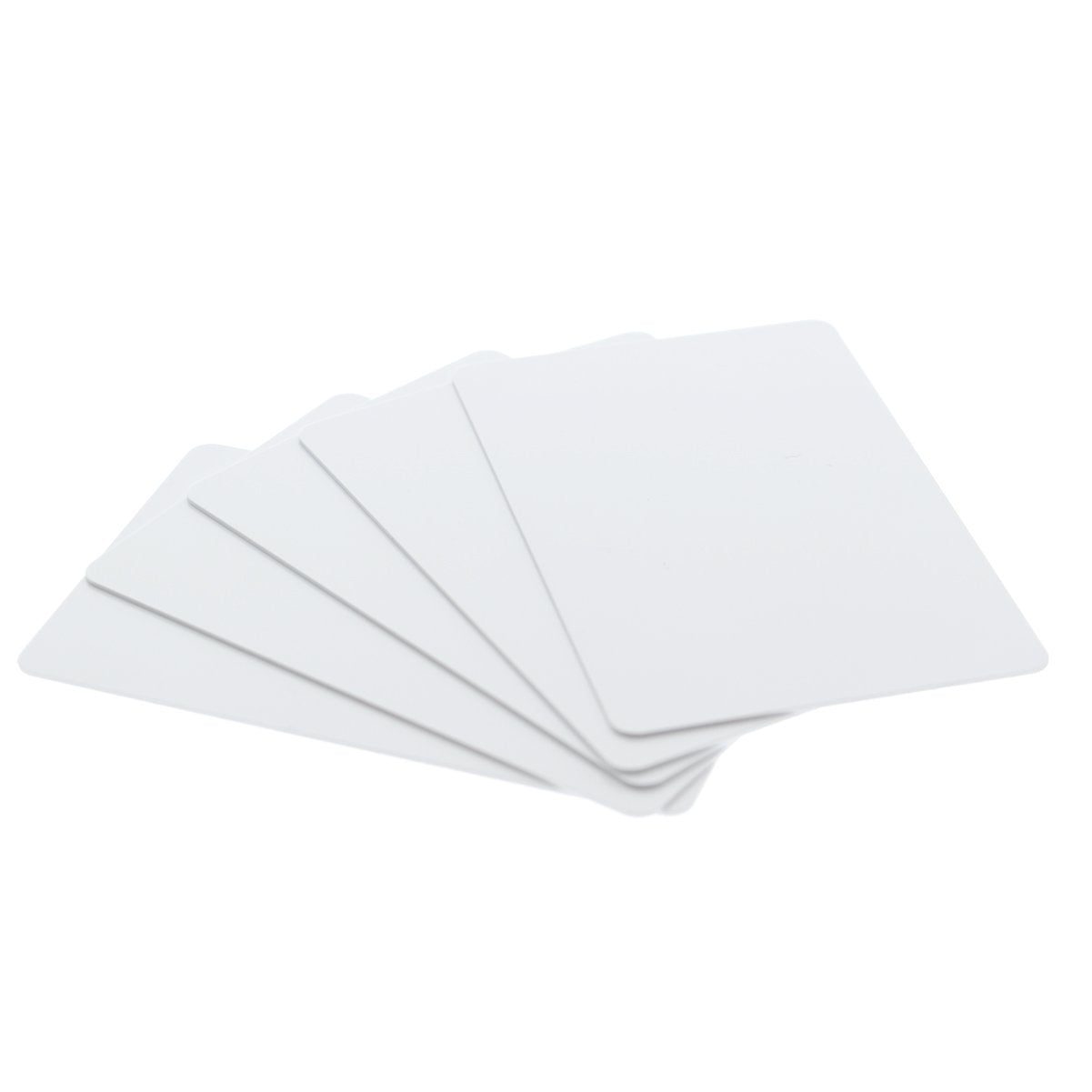 Bulk 500 Pack - Premium Blank Pvc Cards For Id Badge Printers - Graphic Quality White Plastic Cr80 30 Mil (Cr8030) By Specialist