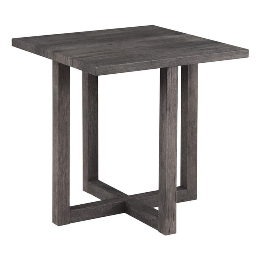 Lilola Home Moseberg Rustic Wood End Table