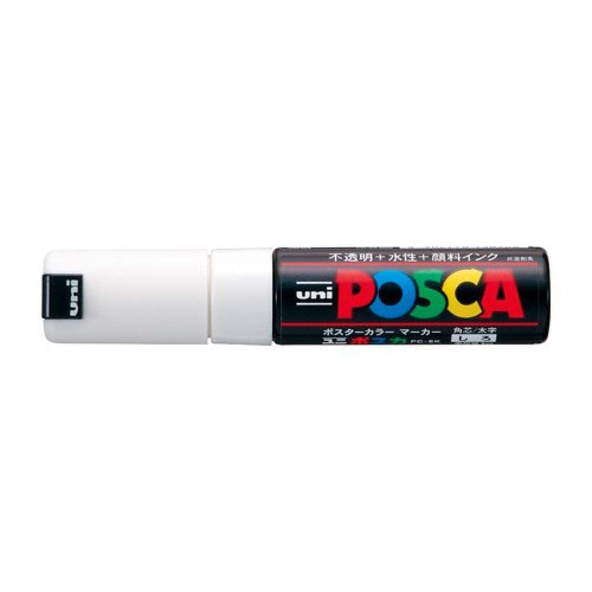 Uni Posca Bold Marker, White (Pc8K.1)