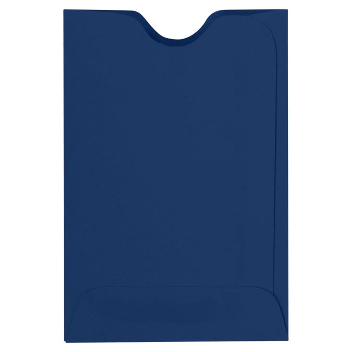 Luxpaper Credit Card Sleeves | 2 3/8' X 3 1/2' | Navy Blue | 80Lb. Text | 250 Qty