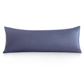 Oubonun 100% Cotton Body Pillowcase - 800 Thread Count/21X54, Moisture Absorbent And Breathable, Premium Hotel Body Pillow Cover For All Seasons, Steel Blue