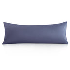 Oubonun 100% Cotton Body Pillowcase - 800 Thread Count/21X54, Moisture Absorbent And Breathable, Premium Hotel Body Pillow Cover For All Seasons, Steel Blue