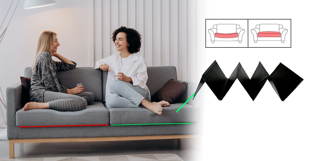 Laminet Deluxe Extra Thick Sagging Furniture Cushion Support Insert| Seat Saver| New And Improved| Extend The Life Of Your Loveseat | 60% Thicker- Loveseat - 17' L X 44' W