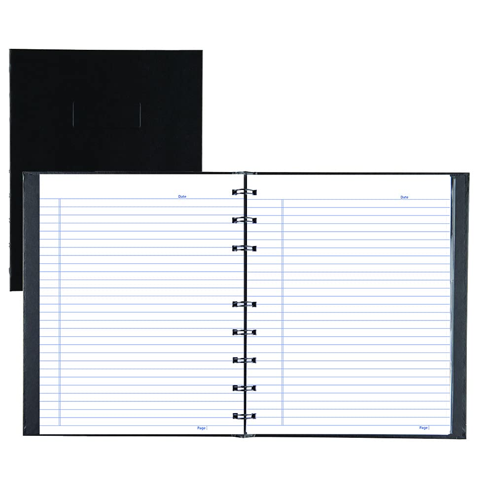 Blueline Notepro Composition Notebook, Black, 9.25 X 7.25 Inches, 192 Ruled Pages (A9C.81)