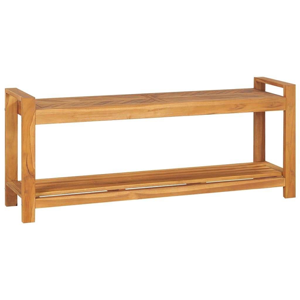 Bench 47.2&quot; Solid Teak Wood