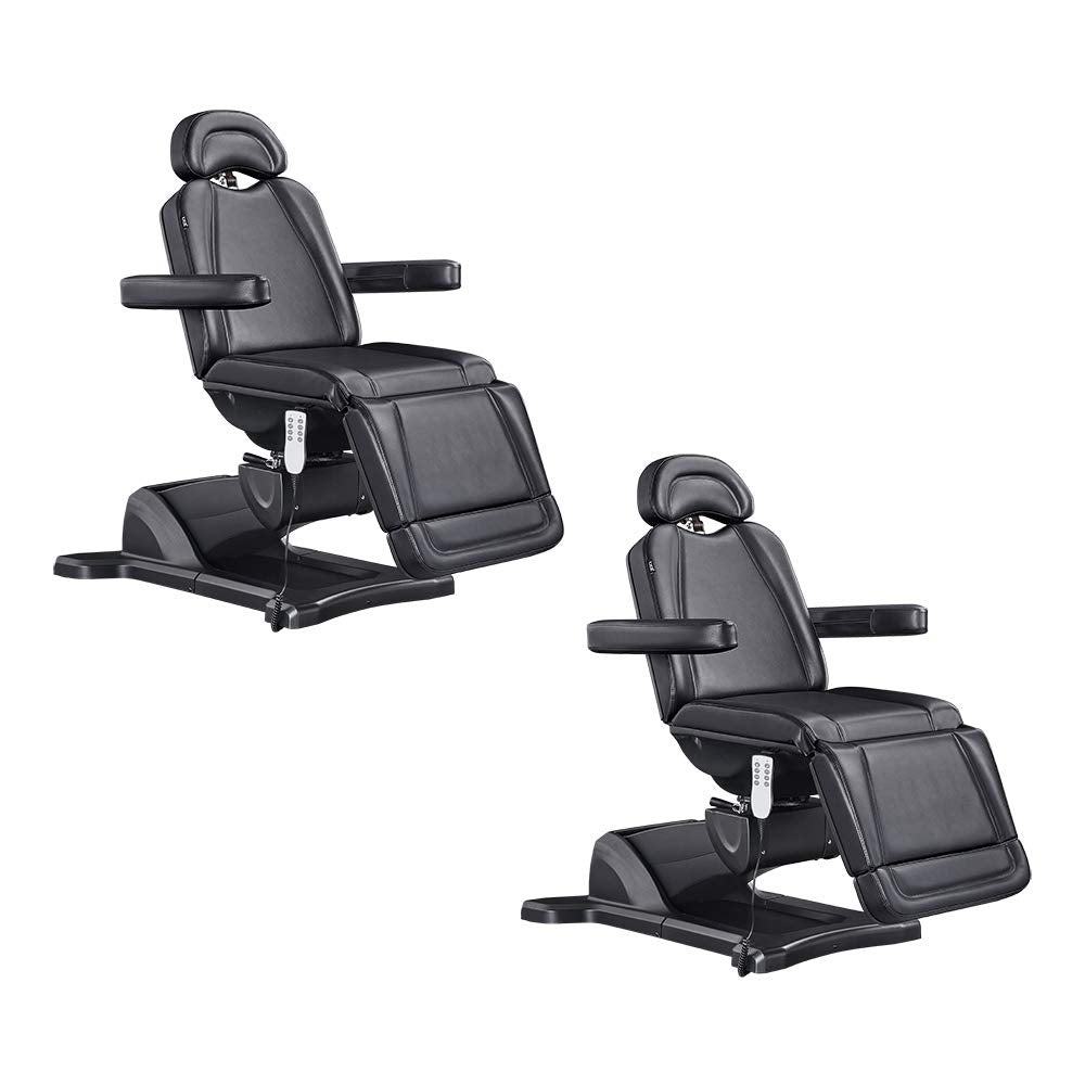 Beauty Full Electrical 4 Motor Podiatry Chair Facial Massage Dental Aesthetic Reclining Chair All Purpose Bed PAVO