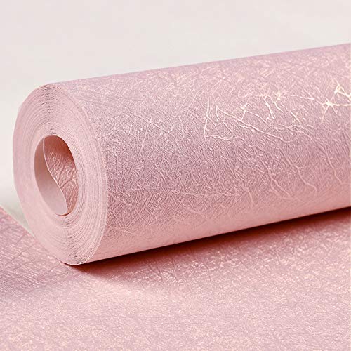 Silk Pink Peel and Stick Wallpaper Self Adhesive Removable Pink Wallpaper Stick and Peel Pink Wallpaper Shelf Liner Stickers Pap
