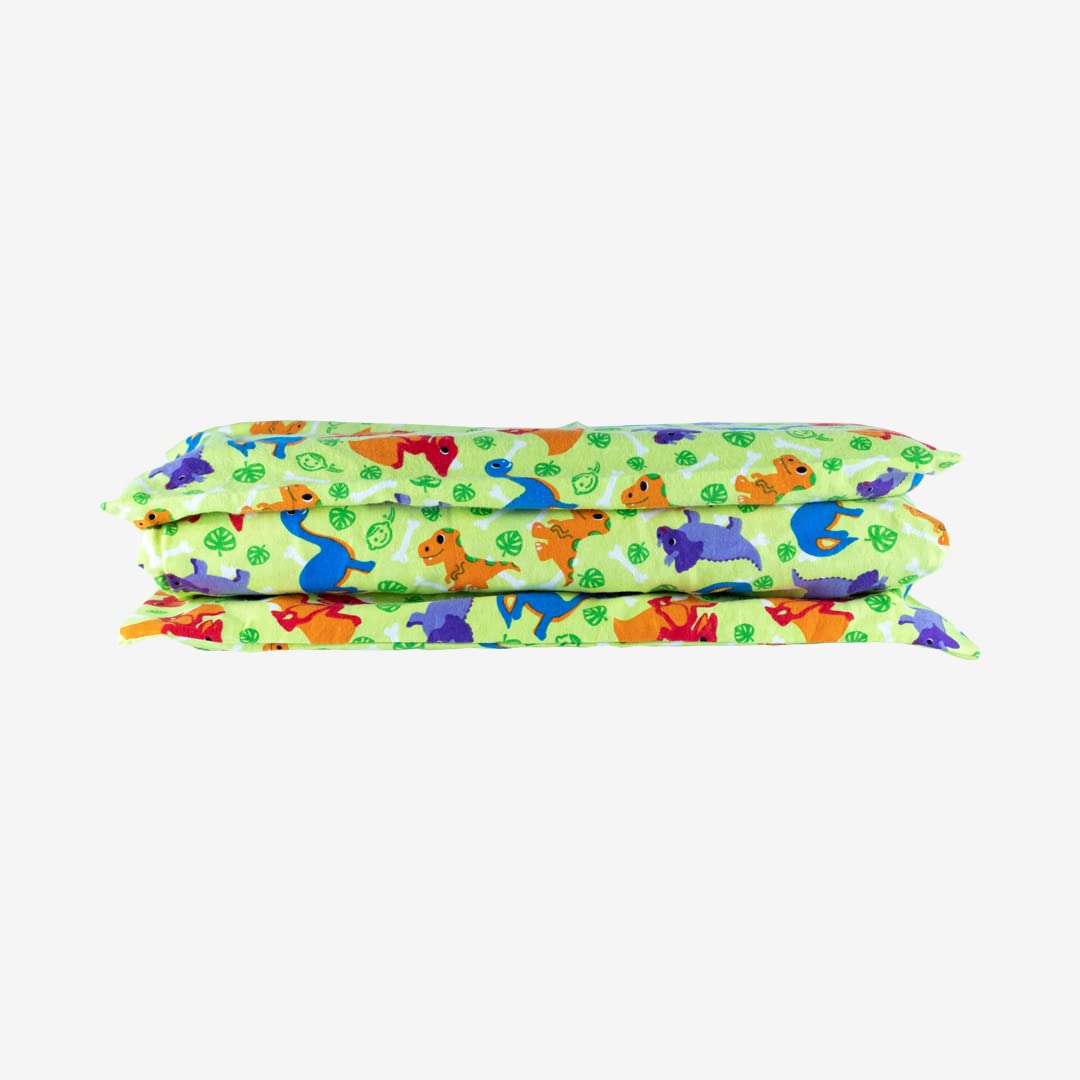 Kindermat Sheets - Full Nap Mat Washable Cover - Dino Friends - Regular, 47' X 22', Great For Daycare & Family Households