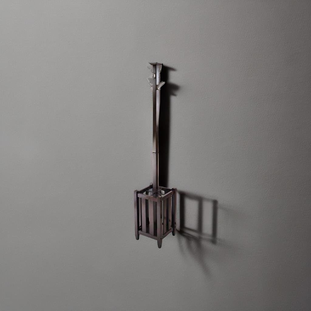 Ergode Wood Memphis Coat Tree & Umbrella Rack - Elegant, Versatile, Easy Assembly