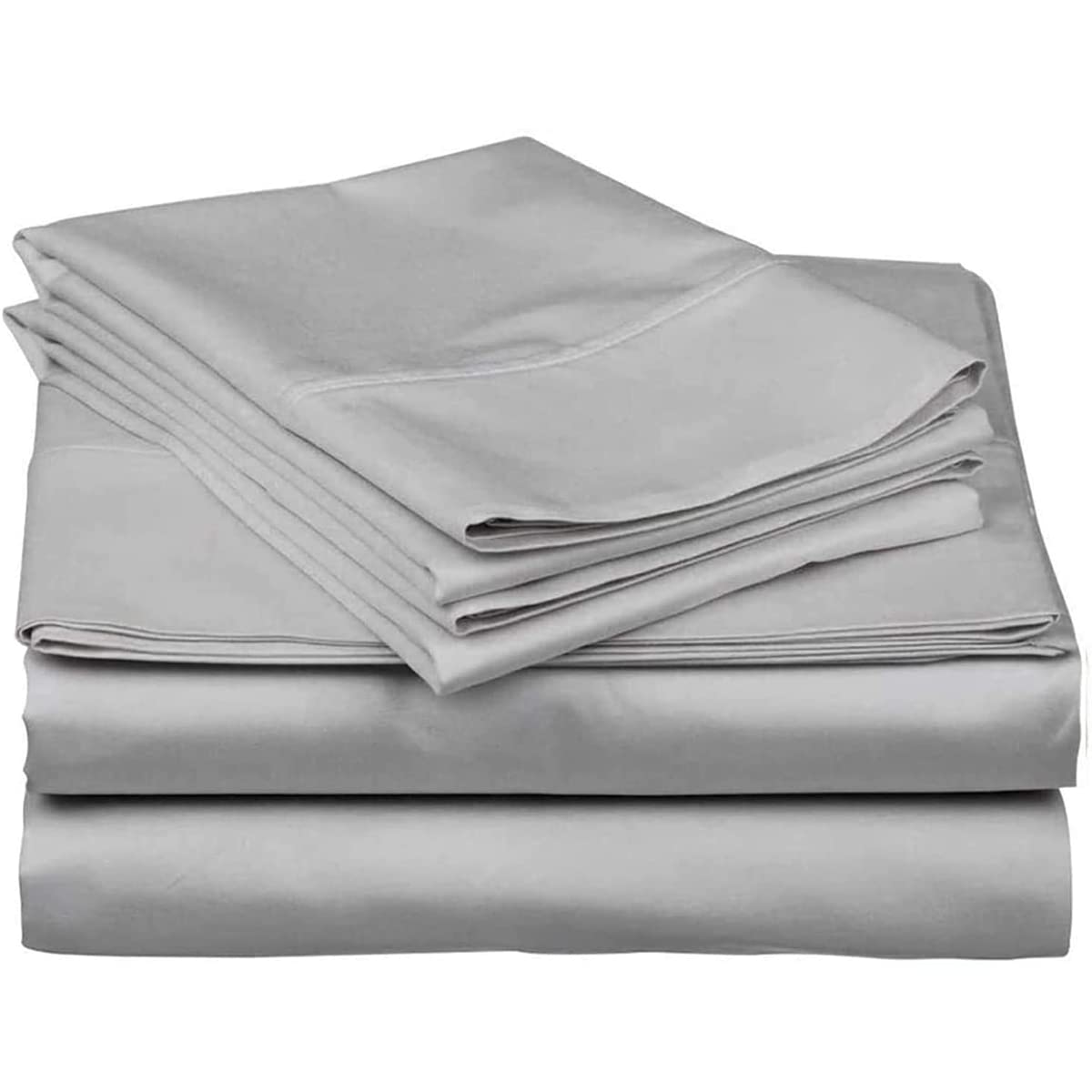 Mattress-Homes College Dorm Room Bed Sheets 100% Long Staple Soft Cotton, 4 Piece Sheets Set, Twin Xl Size,Smooth & Soft Sateen