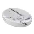 INIUNIK Resin Soap Dish, Bar Soap Holder Shower Soap Dishes for Bar Soap, Marble Look Soap Bar Holder Soap Tray Soap Saver for S