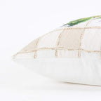 Rizzy Home 20" x 20" Down Filled Pillow with Cotton Duck Cover-Multi