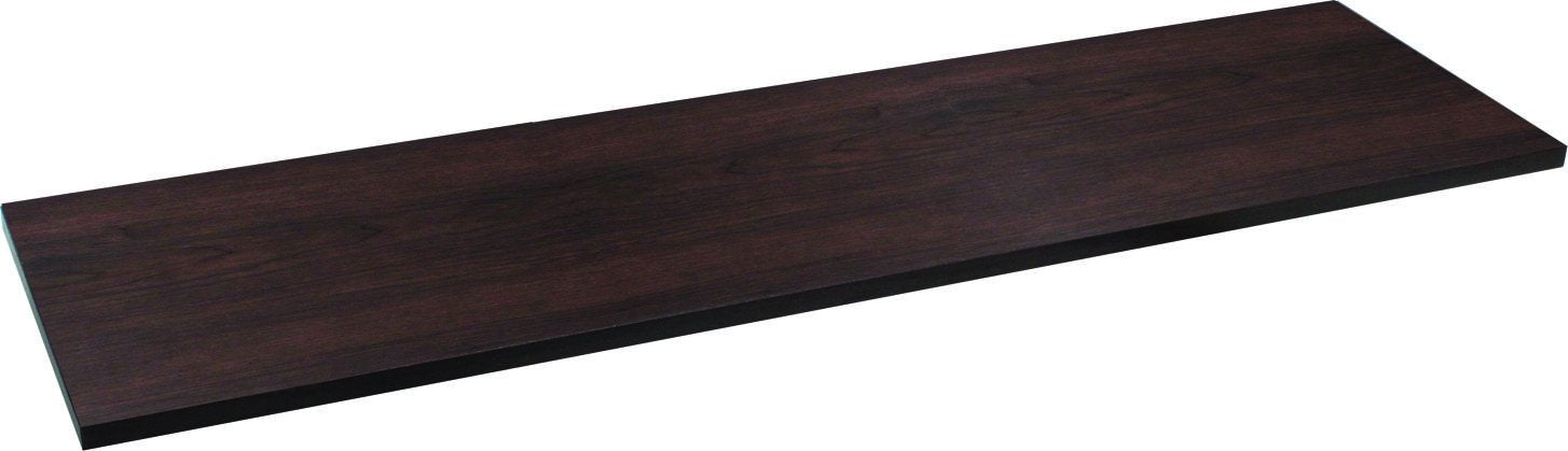 Knape & Vogt 1980 ESP 8X36 Shelf Board, 5/8 x 8 x 36, Espresso