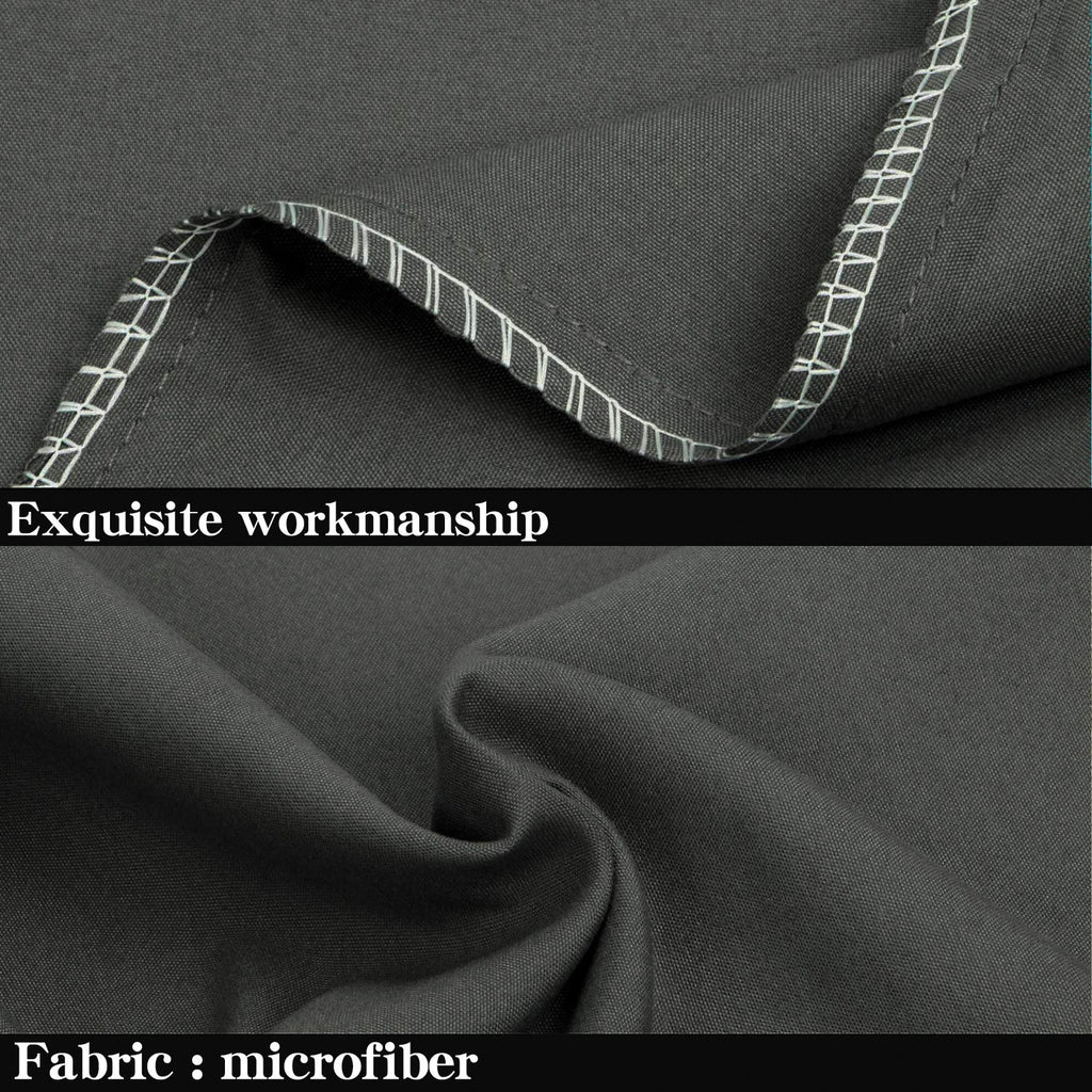 Ntbay King Pillowcase Set - 2 Pack Brushed Microfiber 20X36 Pillowcases - Soft, Wrinkle-Free, Fade-Resistant, Stain-Resistant, D