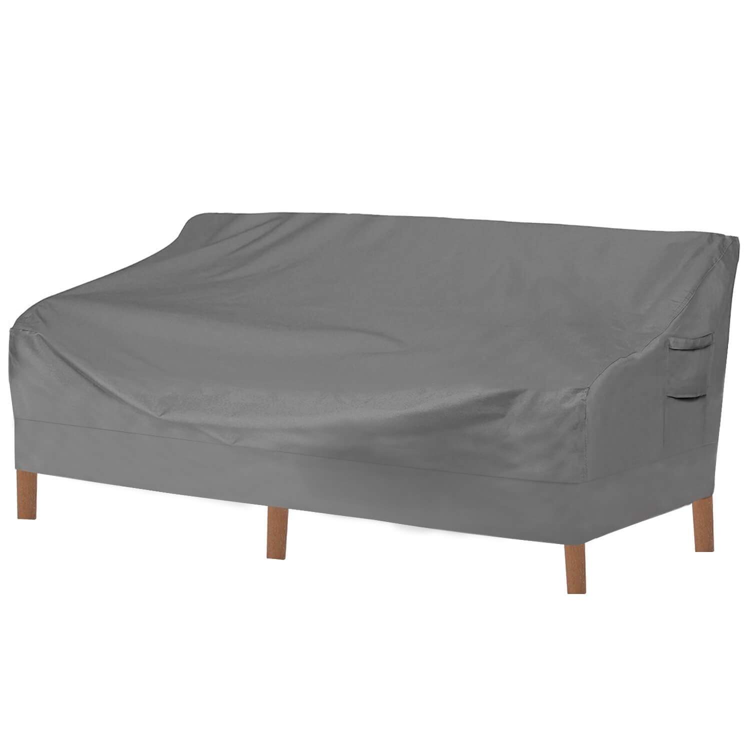 Vailge Heavy Duty Patio Sofa Cover, 100% Waterproof 3-Seater Outdoor Sofa Cover,Lawn Patio Furniture Covers With Air Vent And Ha