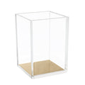 Hblife Acrylic Pencil And Pen Holder, Rose Gold Desktop Stationery Organizer Modern Design Office Desk Accessory