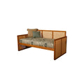 Abaco Daybed-Honey Finish-Takara Rain Mattress